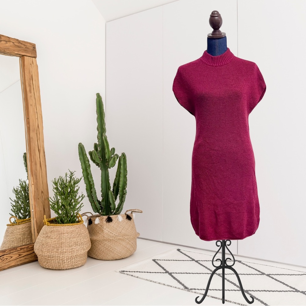 Athleta Pinewood Mock Neck Sweater Dress